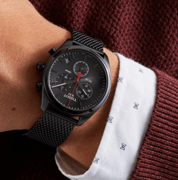 Black TISSOT PR 100 T1014173305100