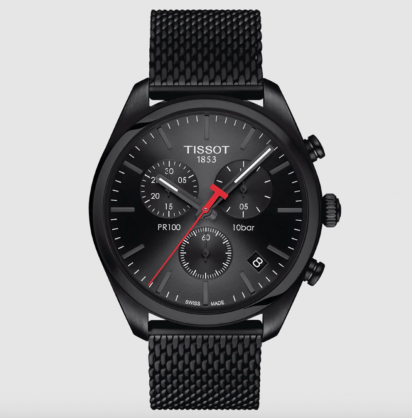 Black TISSOT PR 100 T1014173305100